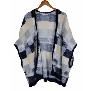 Ralsey Plaid Sleeveless Open Cardigan